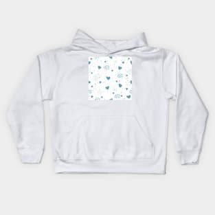 Heart Pattern Kids Hoodie